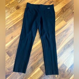 Anne Klein Black Straight Leg Pants, ECU